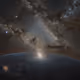 arrow up milky way