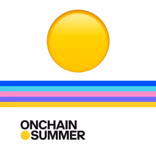 Onchain Summer @ <imnotArt>