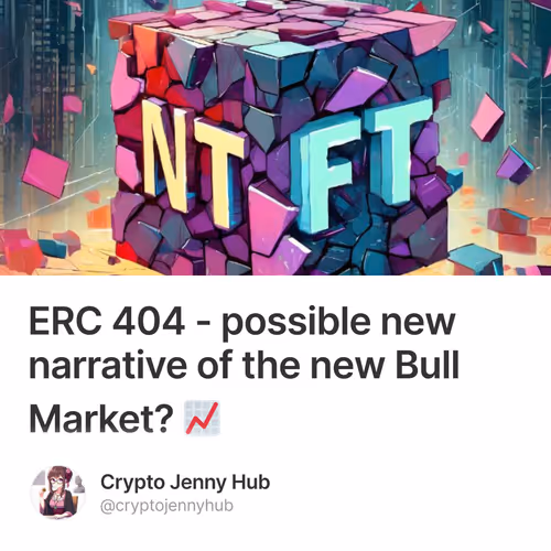 ERC 404 - possible new narrative of the new Bull Market? 📈