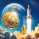 Bitcoin Flying to Moon