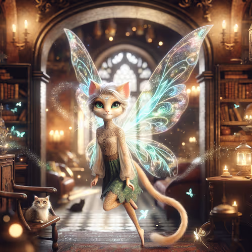 Fairy cat