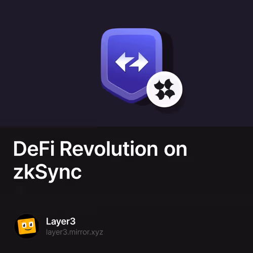 DeFi Revolution on zkSync