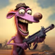 COURAGE THE CRAZY DOG