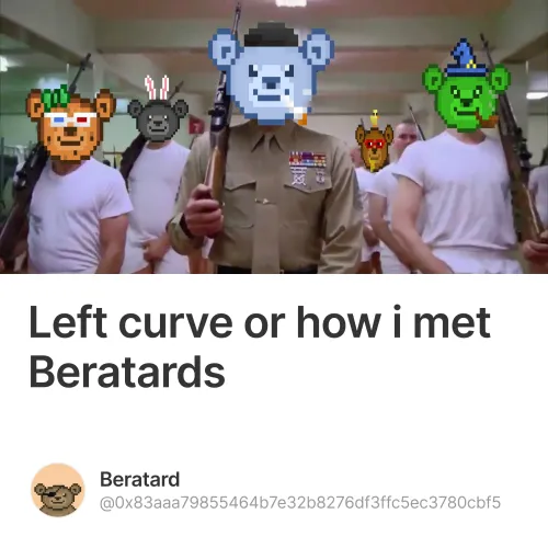 Left curve or how i met Beratards