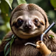 Sloth Enjoying Laziness