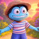 Blue Croc-Boy