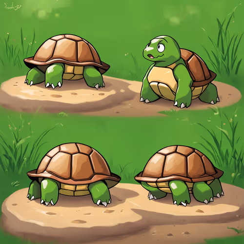 sad turtles
