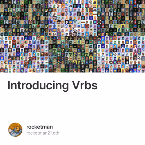 Introducing Vrbs