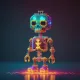 Neon Skeleton Pixel Code : 1