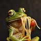 Spaghetti Frog