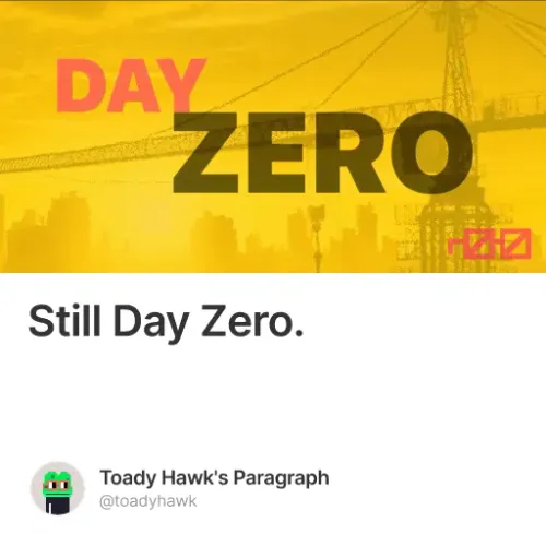Still Day Zero.