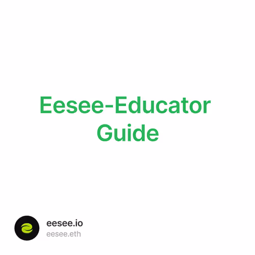 Eesee-Educator Guide