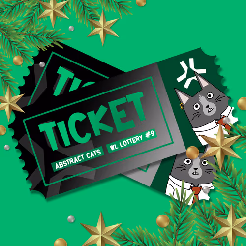 Abstract Cats Lottery #9 Christmas lottery🎄