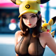 Pikachu AI Girl