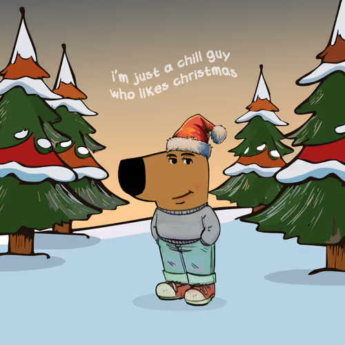 Christmas Chill Guy