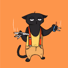smoky cat