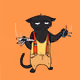 smoky cat