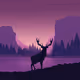 Deer Vector Art In Base