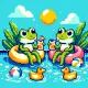 Summer frog