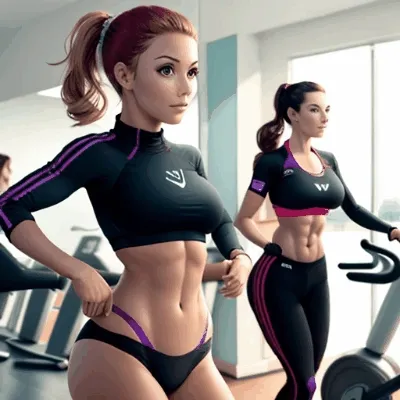 Sport girl anime