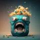Angry Degen Head