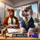 Mr Miggles Takes over the Coinbase Office (Aussie Style)
