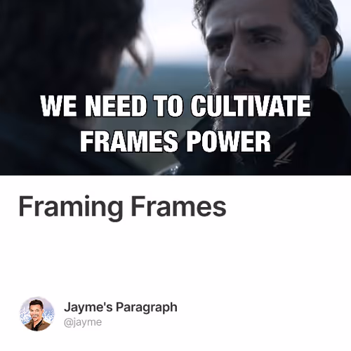 Framing Frames