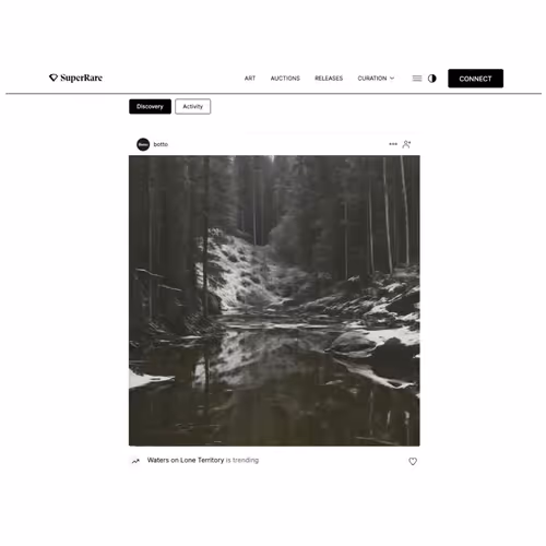 SuperRare unveils beta versions of new discovery and activity feeds