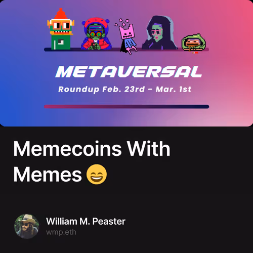 Memecoins With Memes 😄