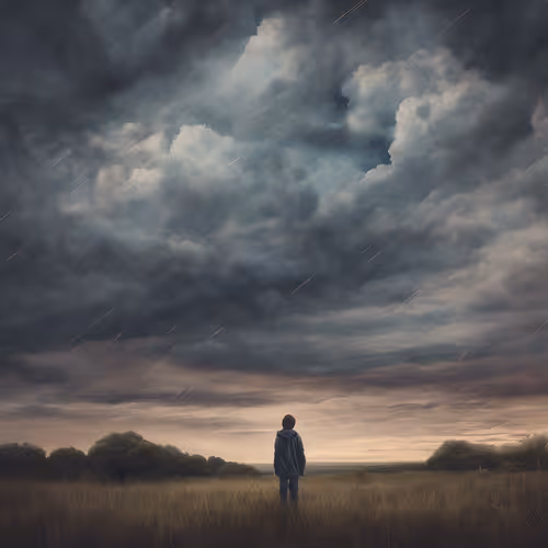 Watching on to fallen sky