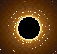 pixel black hole