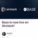 Base is now live on Airstack!