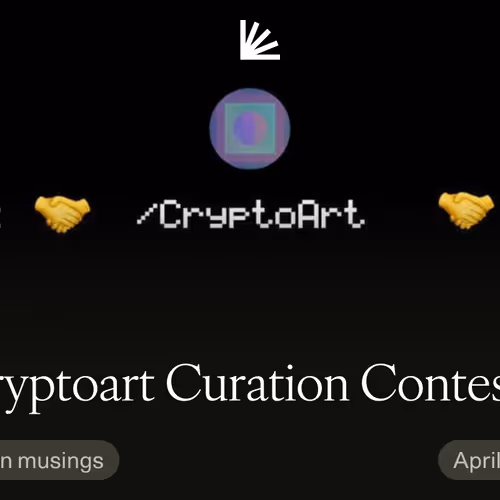 A Cryptoart Curation Contest