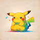 Rainbow Pikachu