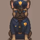Pixel Frenchies: Gotham City