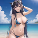 Swimsuit girl