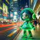 Base Green Girl