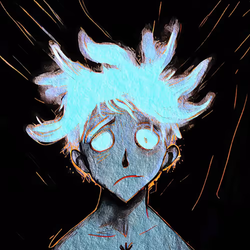 Cyan Static