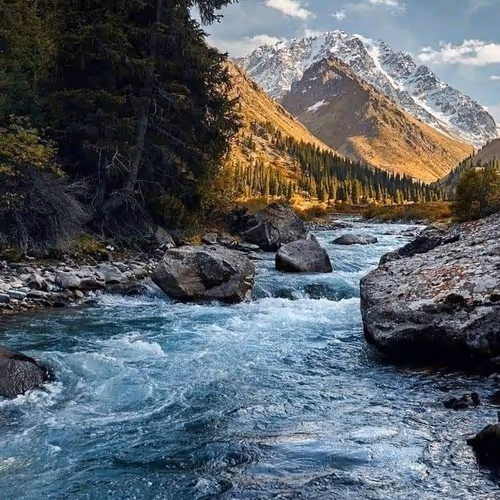 Река в горах