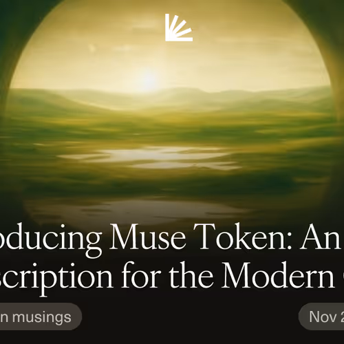 Introducing Muse Token: An Art Subscription for the Modern Collector