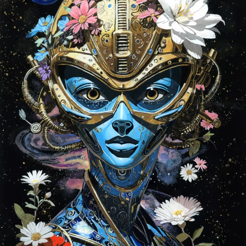 Reverse glass paintings by moriARTy art