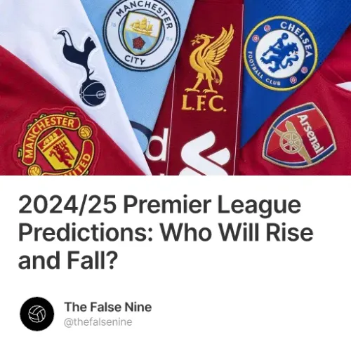 2024/25 Premier League Predictions: Who Will Rise and Fall?