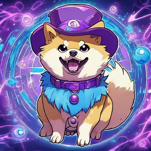 Mystic Shiba Mage of the Degen Realms