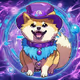 Mystic Shiba Mage of the Degen Realms