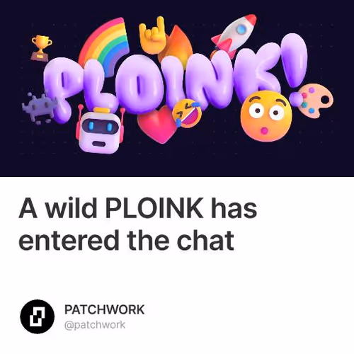 A wild PLOINK has entered the chat