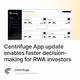 Centrifuge App update enables faster decision-making for RWA investors