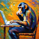 just a monkey trying to use a computer in 144p