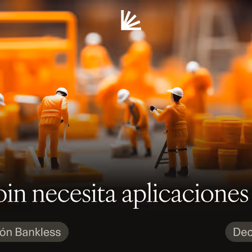 Bitcoin necesita aplicaciones