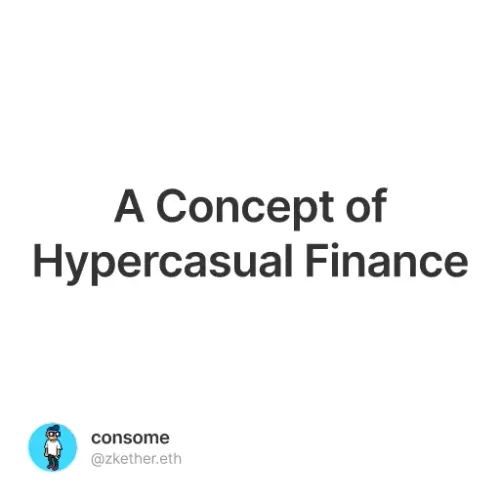 A Concept of Hypercasual Finance