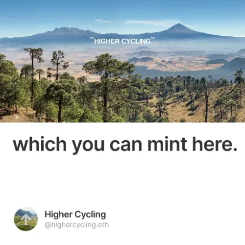 ↑ HIGHER CYCLING ↑